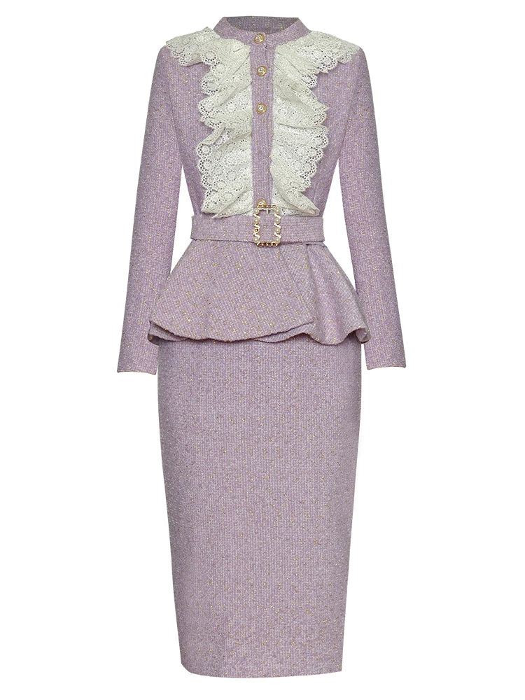 SUIT STYLE - NY3174-Suits and Sets-onlinemarkat-Lavender-XS - US 2-onlinemarkat
