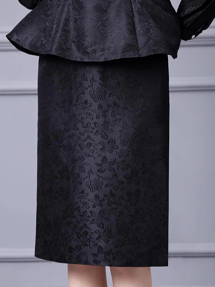 DRESS STYLE - SO216-Midi Dress-onlinemarkat-black-XS - US 2-onlinemarkat