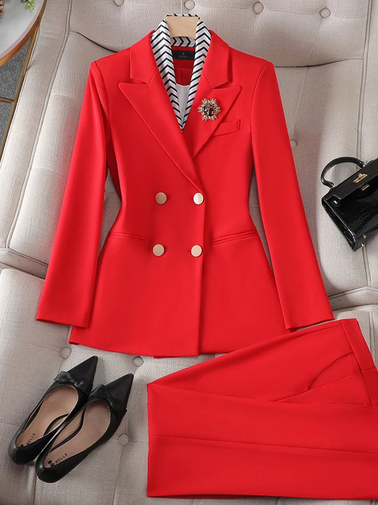 SUIT STYLE - SY705-Suits and Sets-onlinemarkat-red-XS - US 2-onlinemarkat