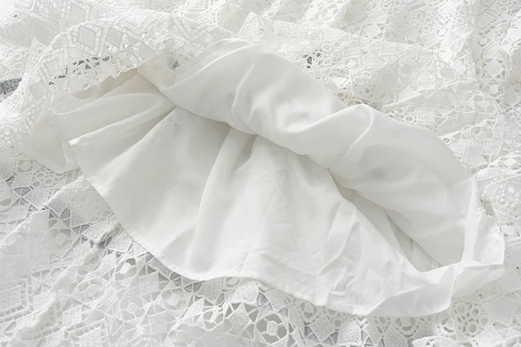 DRESS STYLE - NY3374-Midi Dress-onlinemarkat-WHITE-XS - US 2-onlinemarkat