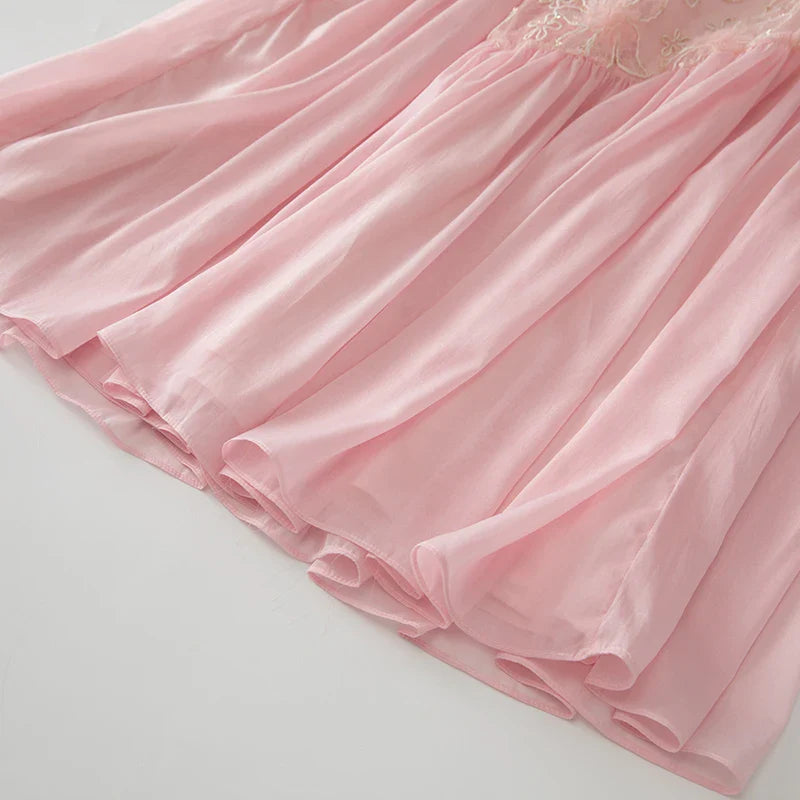 DRESS STYLE - SY852-Midi Dress-onlinemarkat-Pink-XS - US 2-onlinemarkat