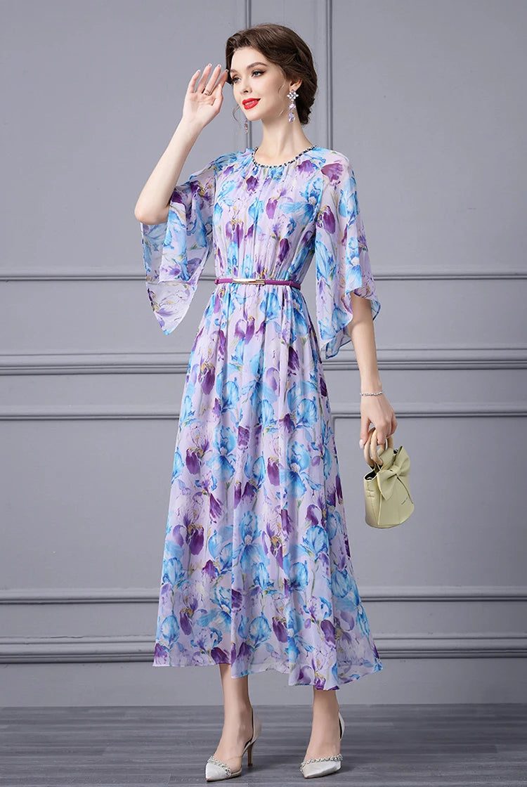 DRESS STYLE - SY529-maxi dress-onlinemarkat-Blue-XS - US 2-onlinemarkat