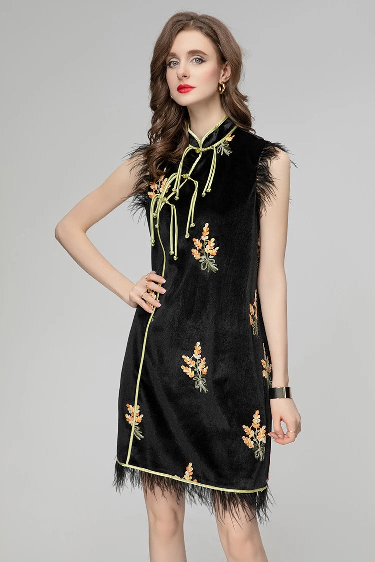 DRESS STYLE - SY337-short dress-onlinemarkat-Mixed Color-XS - US 2-onlinemarkat