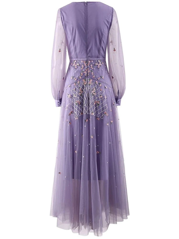 DRESS STYLE - SY308-maxi dress-onlinemarkat-Lavender-XS - US 2-onlinemarkat
