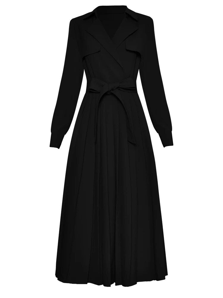 DRESS STYLE - NY3108-Midi Dress-onlinemarkat-Black-XS - US 2-onlinemarkat