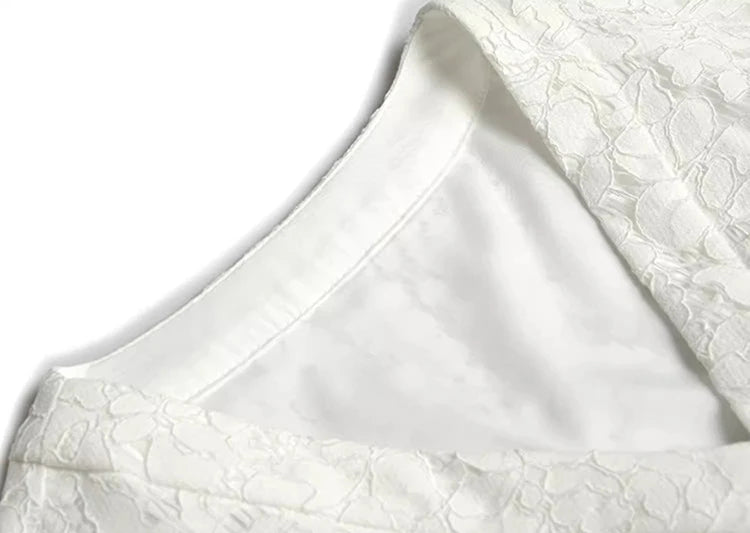 DRESS STYLE - SY813-Midi Dress-onlinemarkat-White-XS - US 2-onlinemarkat