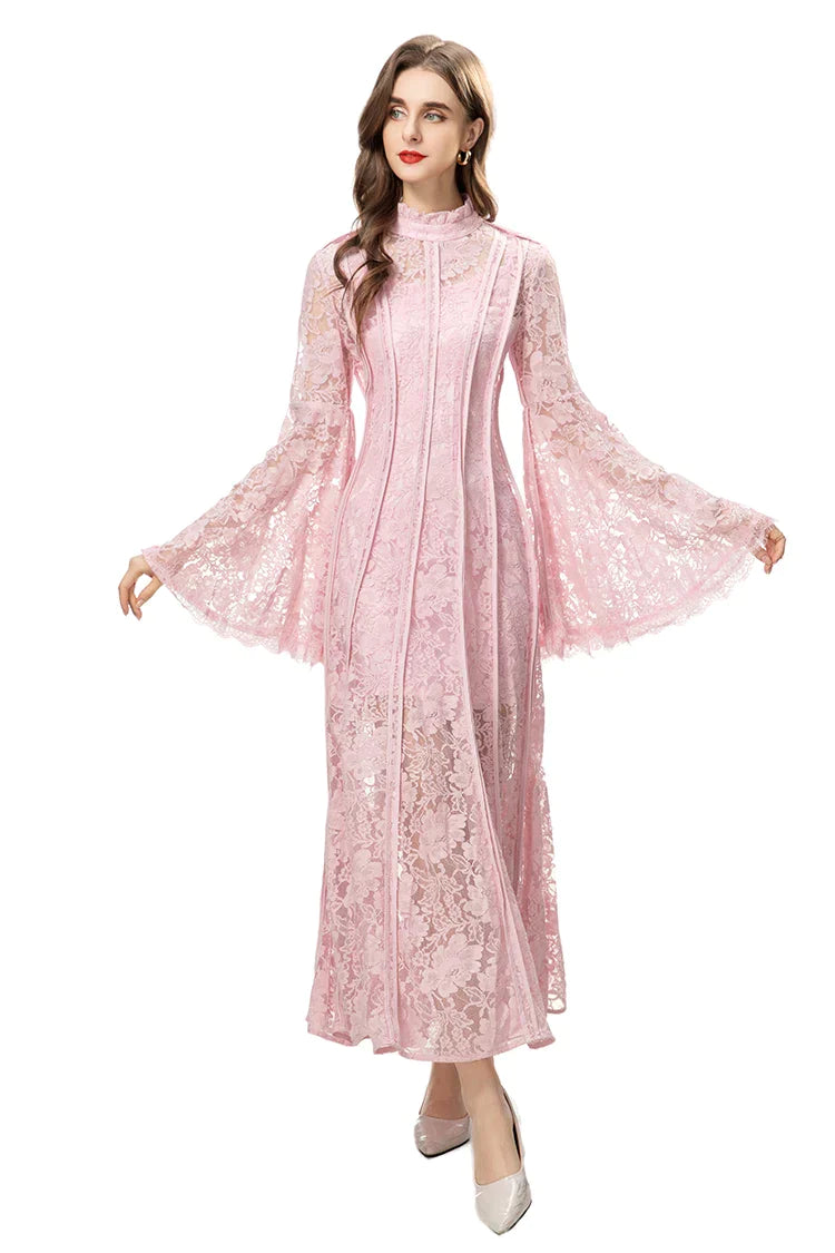 DRESS STYLE - NY3274-maxi dress-onlinemarkat-Pink-XS - US 2-onlinemarkat
