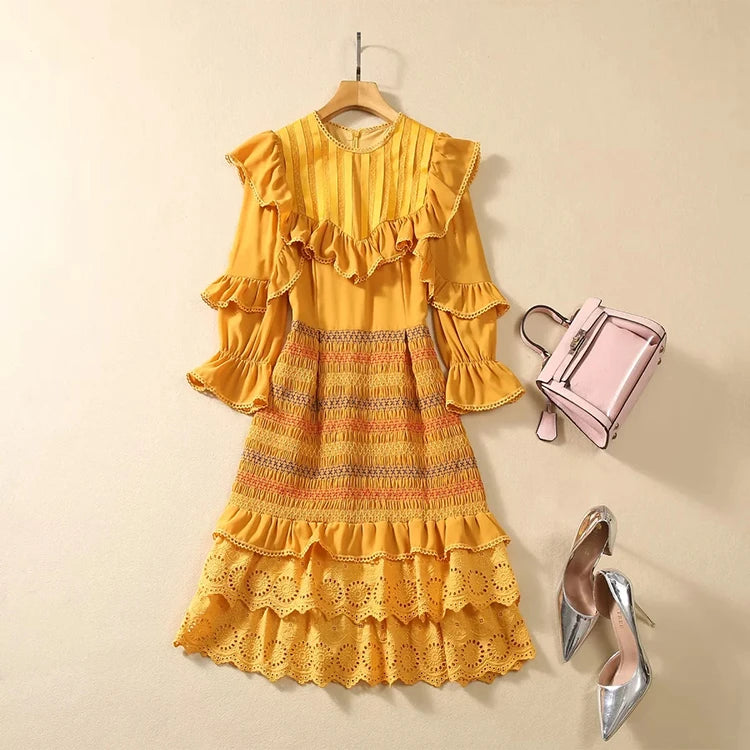 DRESS STYLE - NY3341-short dress-onlinemarkat-Orange-XS - US 2-onlinemarkat