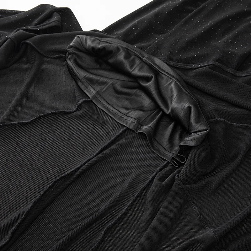 DRESS STYLE - SY815-Midi Dress-onlinemarkat-Black-XS - US 2-onlinemarkat