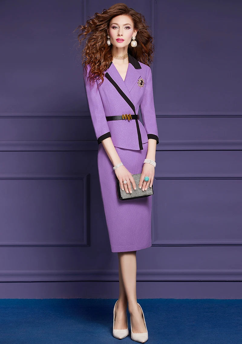 DRESS STYLE - SY713-Midi Dress-onlinemarkat-purple-XS - US 2-onlinemarkat