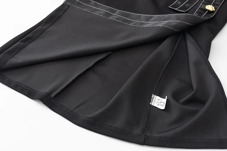 DRESS STYLE - SO241-Midi Dress-onlinemarkat-black-XS - US 2-onlinemarkat
