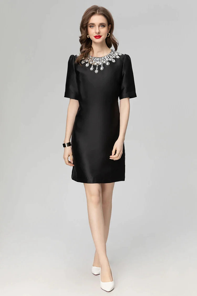 DRESS STYLE - SO212-short dress-onlinemarkat-black-XS - US 2-onlinemarkat