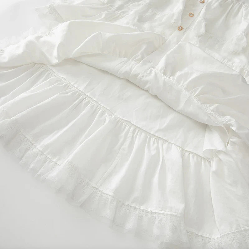 DRESS STYLE - SY840-maxi dress-onlinemarkat-Ivory-S - US 4-onlinemarkat