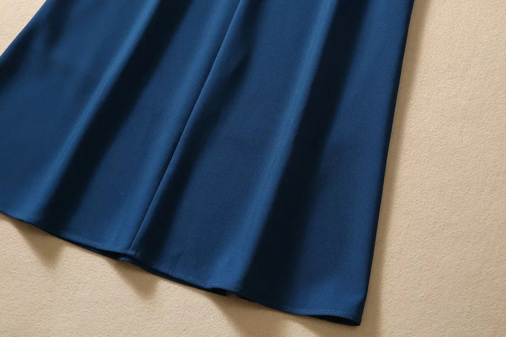 DRESS STYLE - SY685-Midi Dress-onlinemarkat-blue-XS - US 2-onlinemarkat