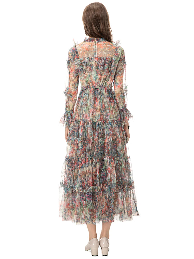 DRESS STYLE - SY627-Midi Dress-onlinemarkat-Mixed Color-S - US 4-onlinemarkat