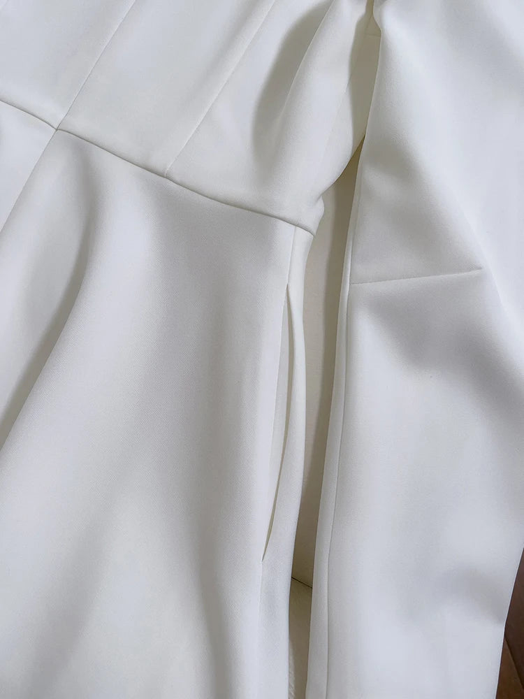 DRESS STYLE - SY416-Midi Dress-onlinemarkat-White-XS - US 2-onlinemarkat