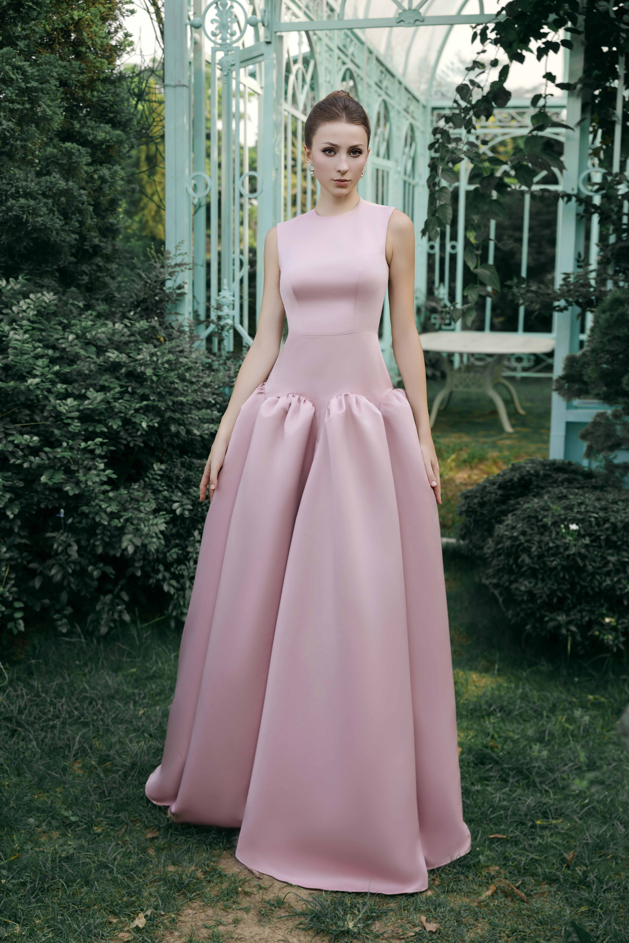 Seline Dress – Pink Tint Maxi Dress