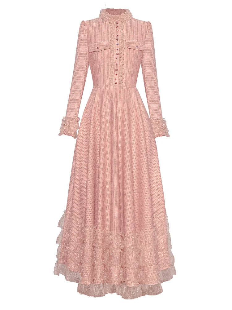 DRESS STYLE - NY3329-maxi dress-onlinemarkat-Pink-XS - US 2-onlinemarkat