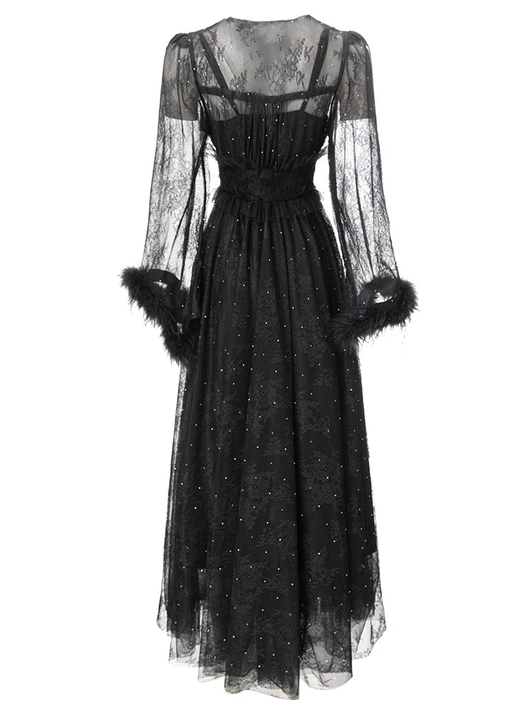 DRESS STYLE - NY3247-maxi dress-onlinemarkat-black-XS - US 2-onlinemarkat