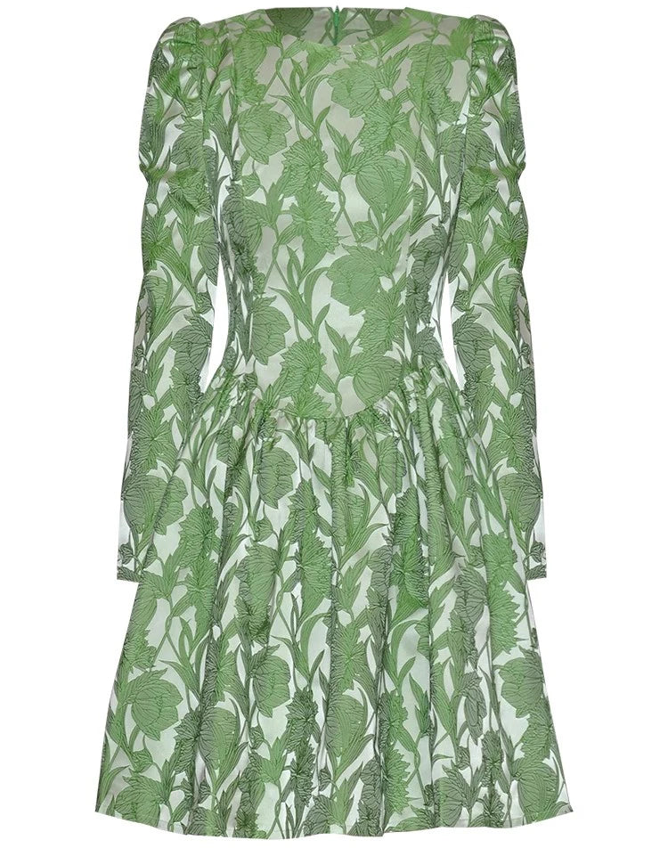 DRESS STYLE - SY532-short dress-onlinemarkat-Green-XS - US 2-onlinemarkat