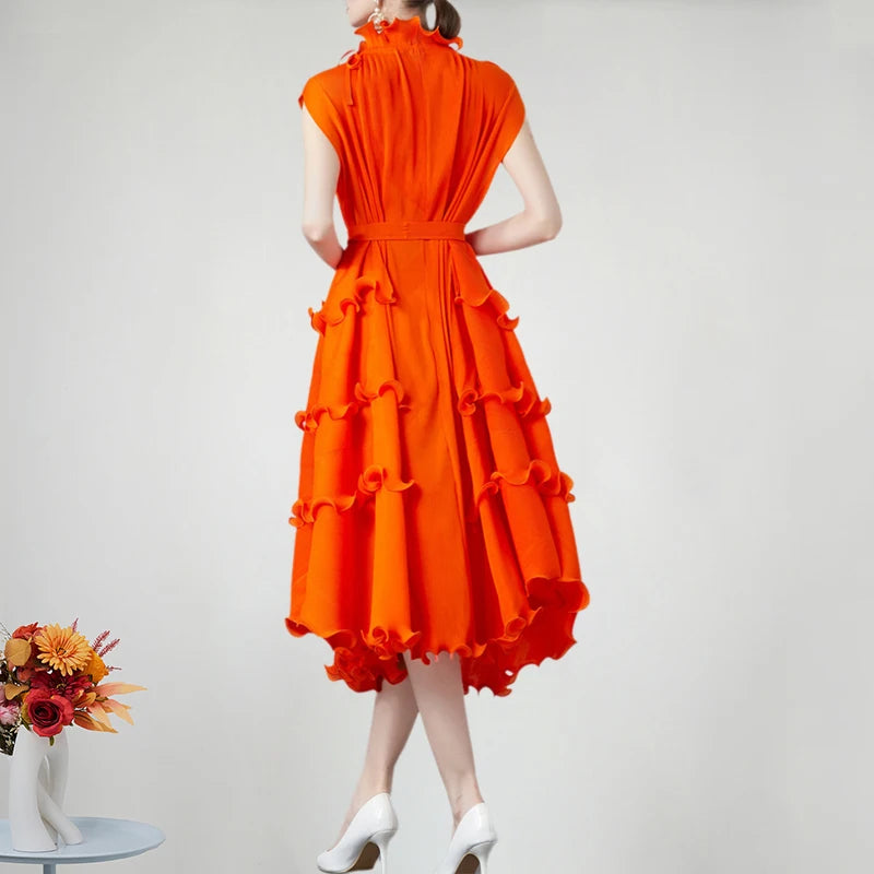 DRESS STYLE - SY769-Midi Dress-onlinemarkat-red-One Size-onlinemarkat