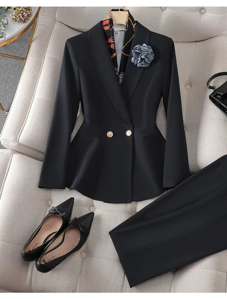 SUIT STYLE - SY770-Suits and Sets-onlinemarkat-black-M - US 6-onlinemarkat