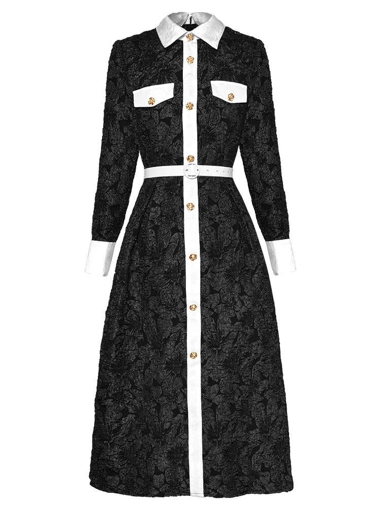 DRESS STYLE - NY3325-Midi Dress-onlinemarkat-black-XS - US 2-onlinemarkat
