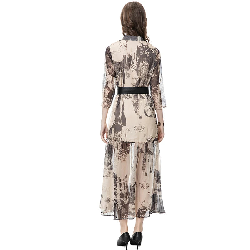 DRESS STYLE - SY585-maxi dress-onlinemarkat-APRICOT-XS - US 2-onlinemarkat