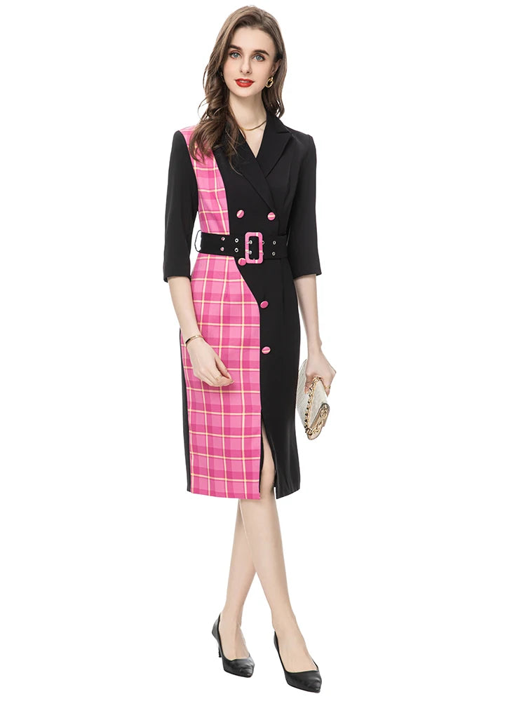 DRESS STYLE - SY708-short dress-onlinemarkat-Pink-XS - US 2-onlinemarkat