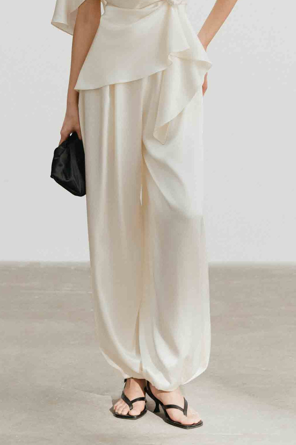 Silk Balloon Pants