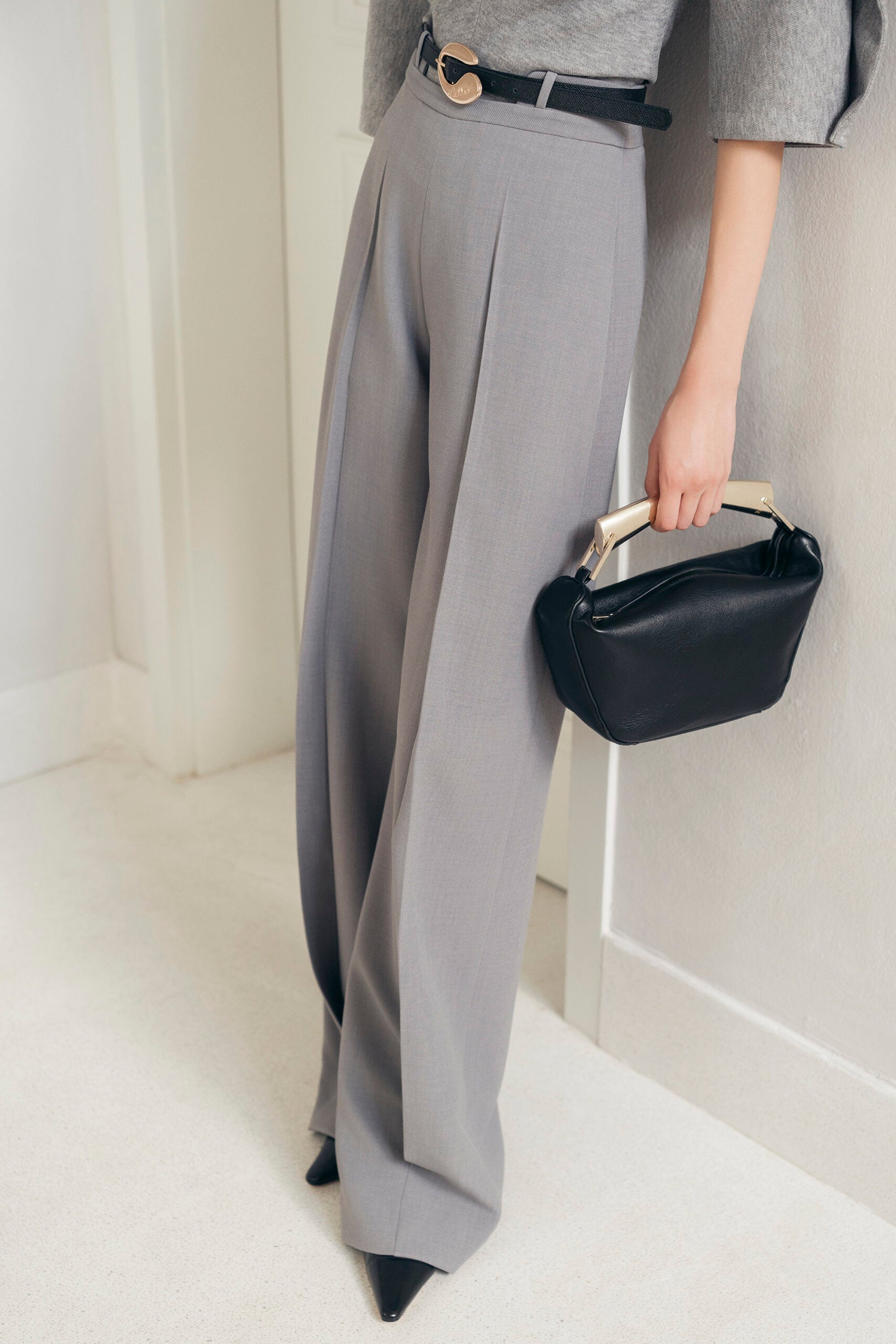 Silver Hem Pants