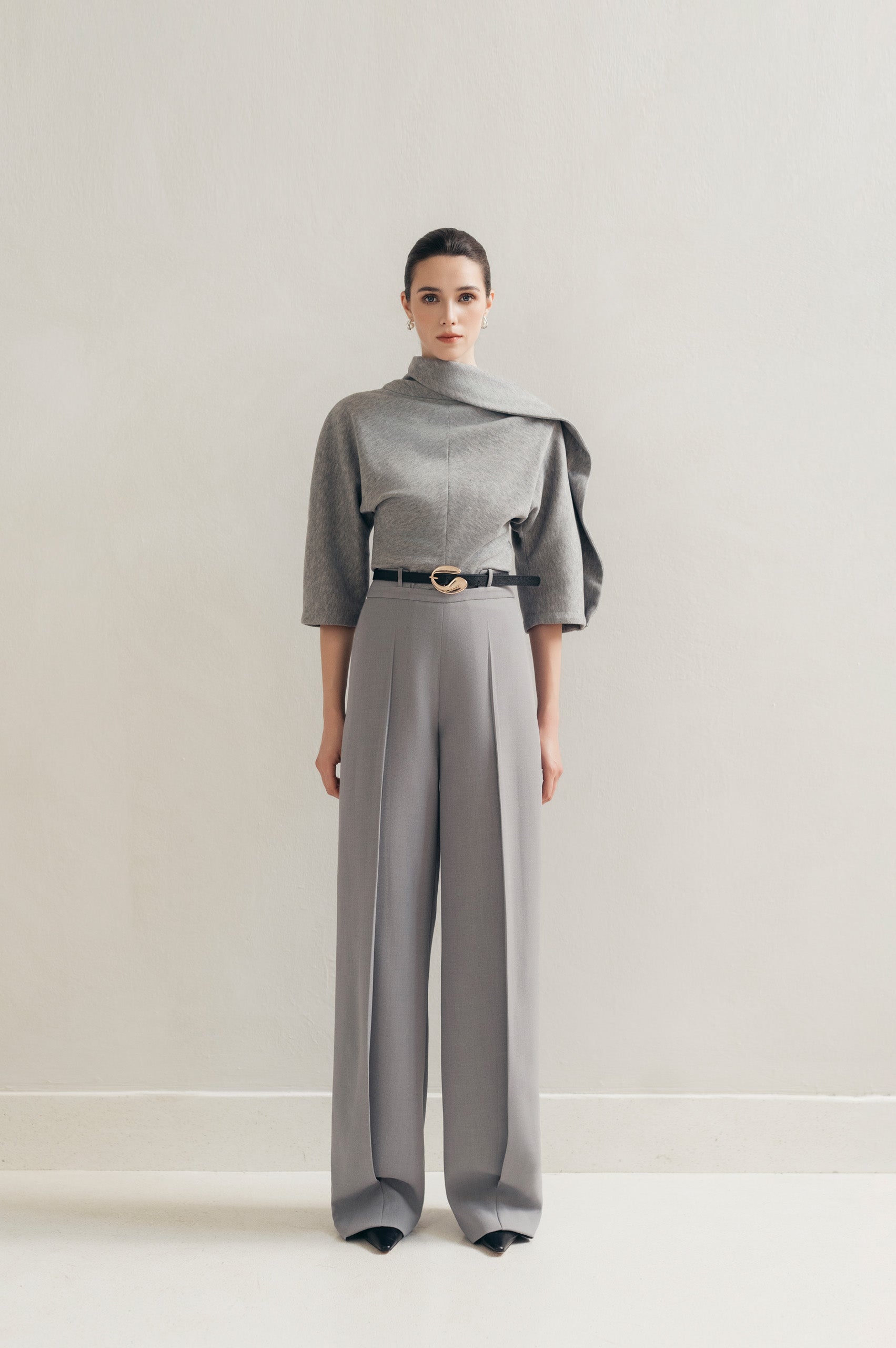 Silver Hem Pants