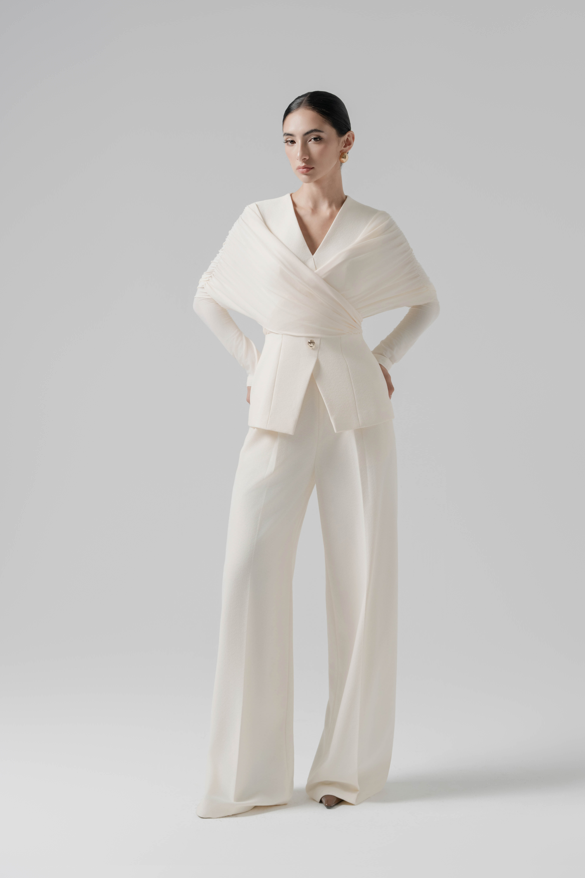 Stillness Cream Blazer & Pants
