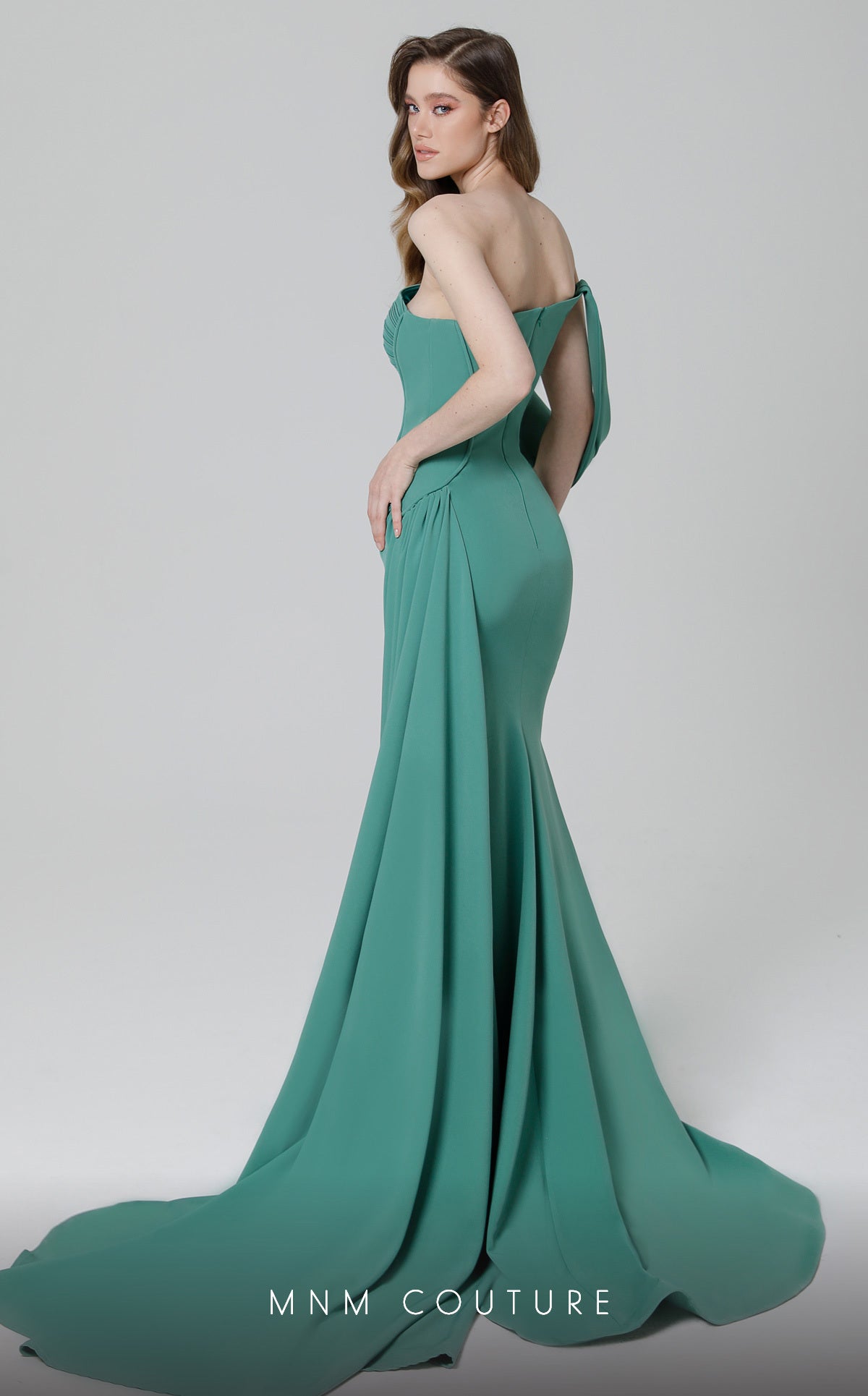 Strapless Evening Gown N0473