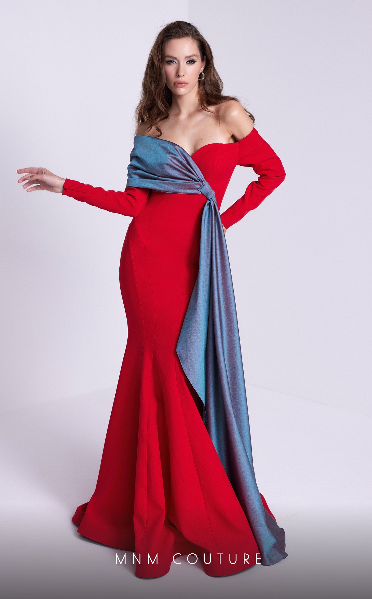 Strapless Evening Gown N0561