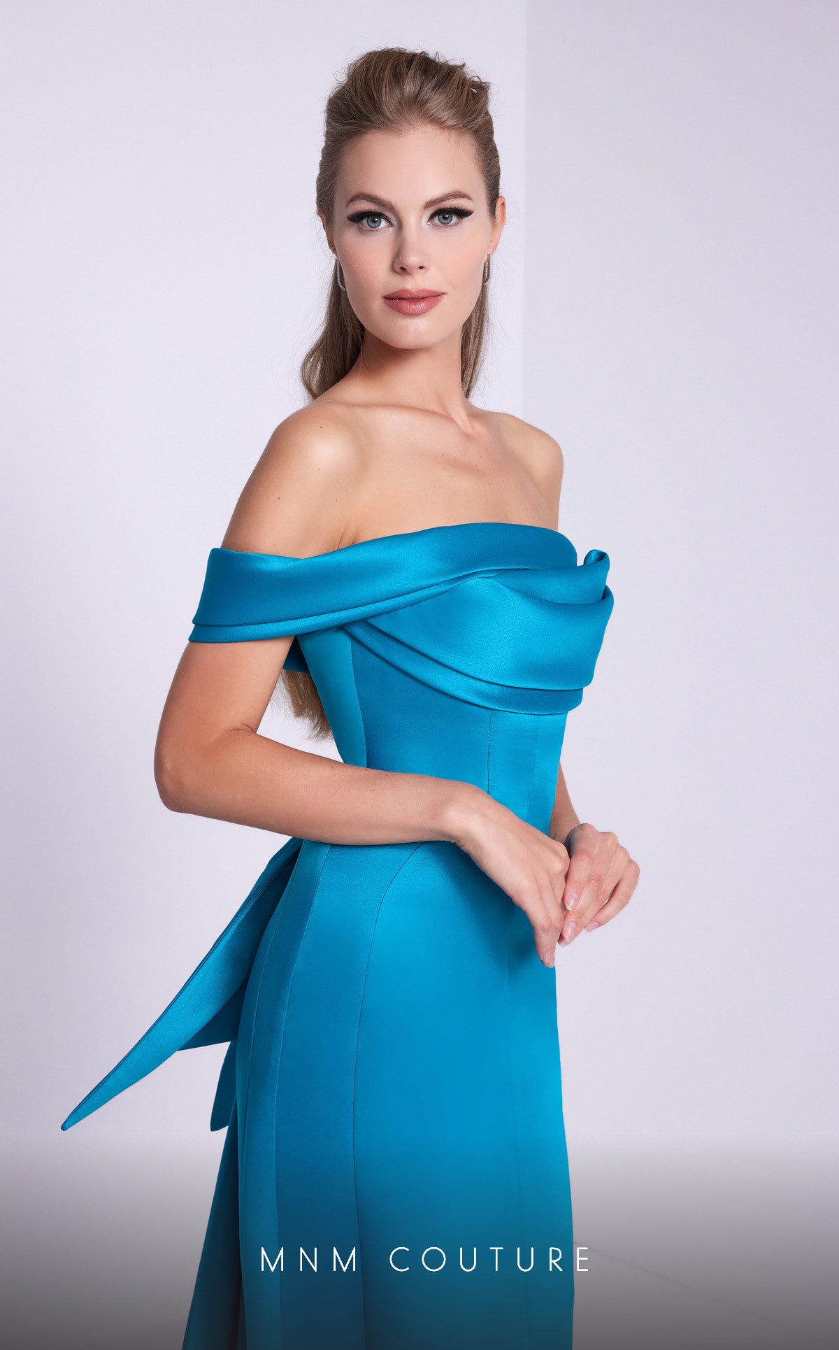 Strapless Evening Gown N0589