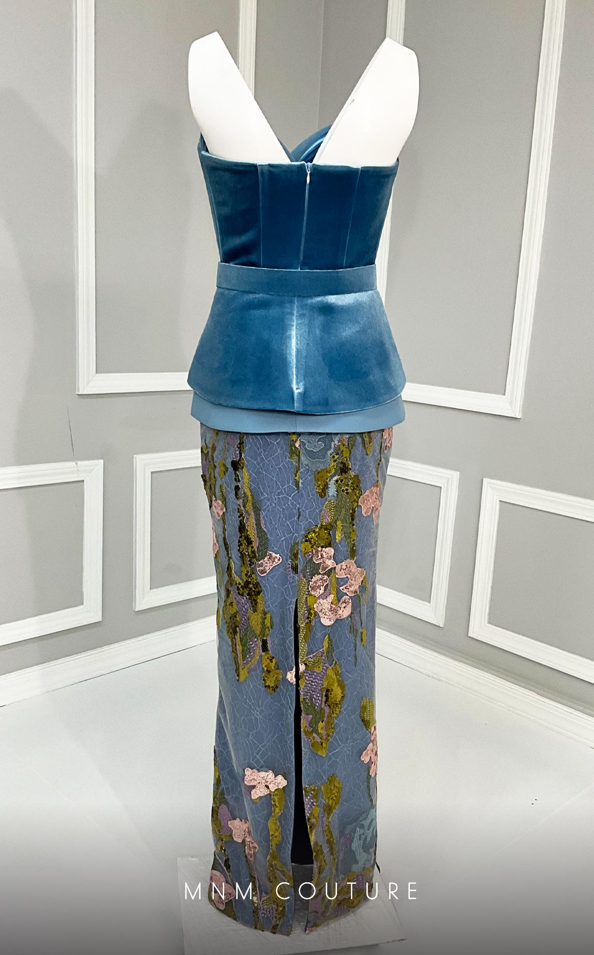 Strapless Evening Gown N0620