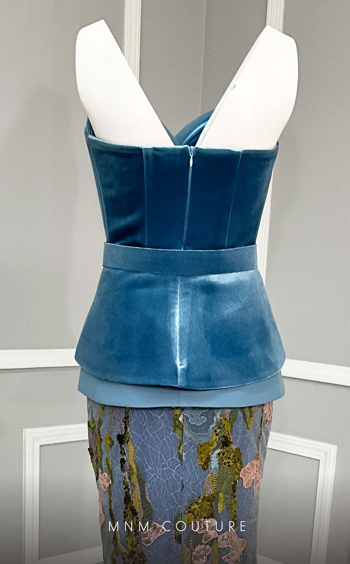 Strapless Evening Gown N0620