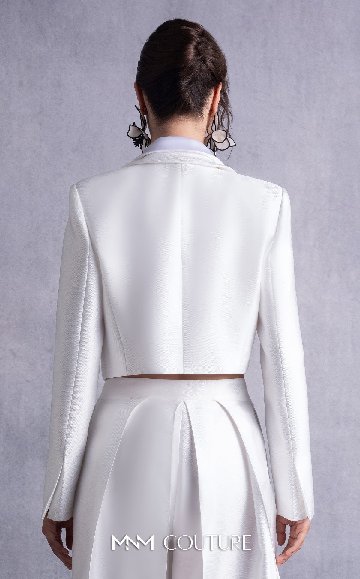 Style GOS2515 Cropped Piqué and Razmir Jacket Piqué Pants