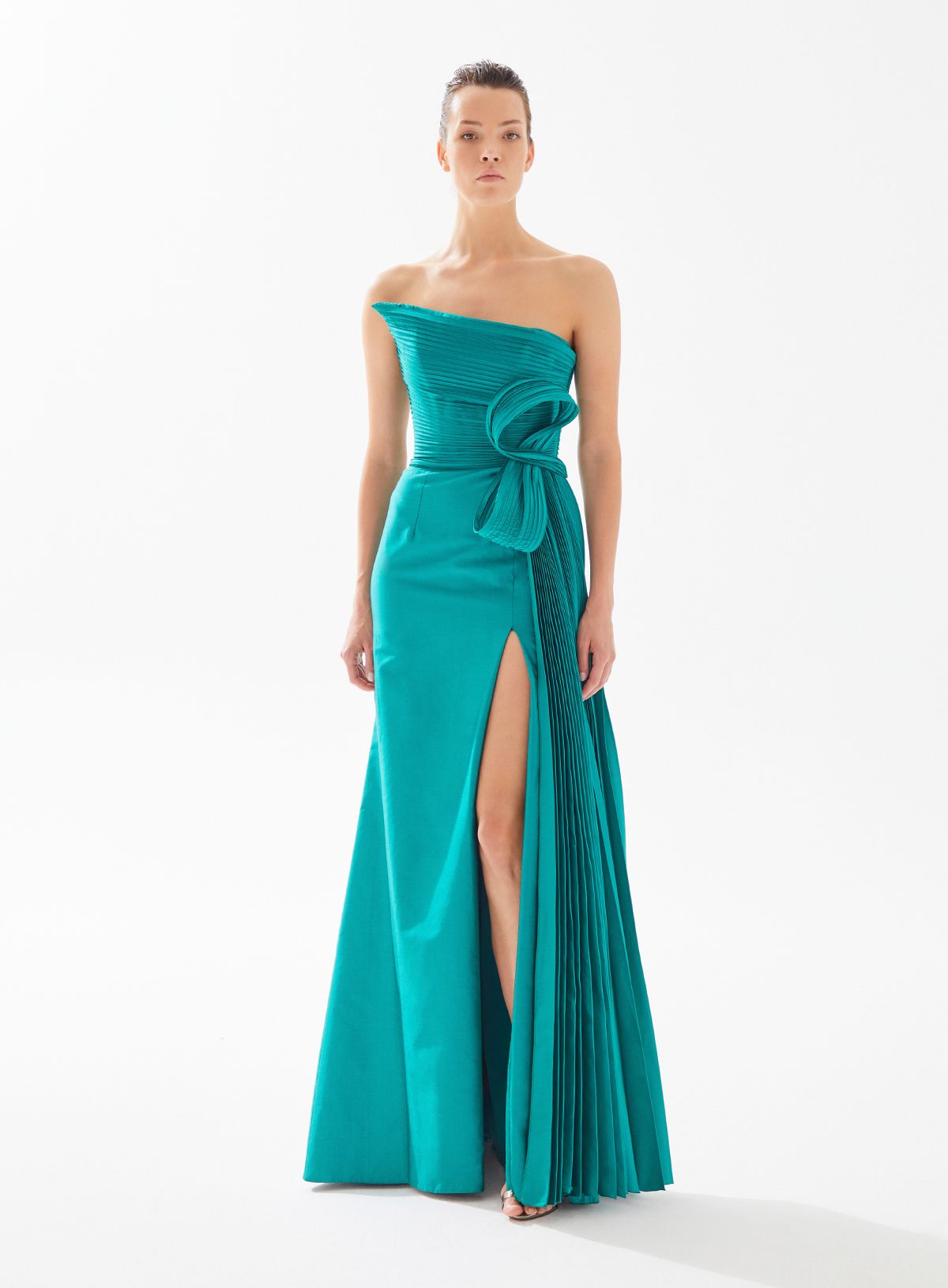 Tarik EdizPELTZ DRESS-0