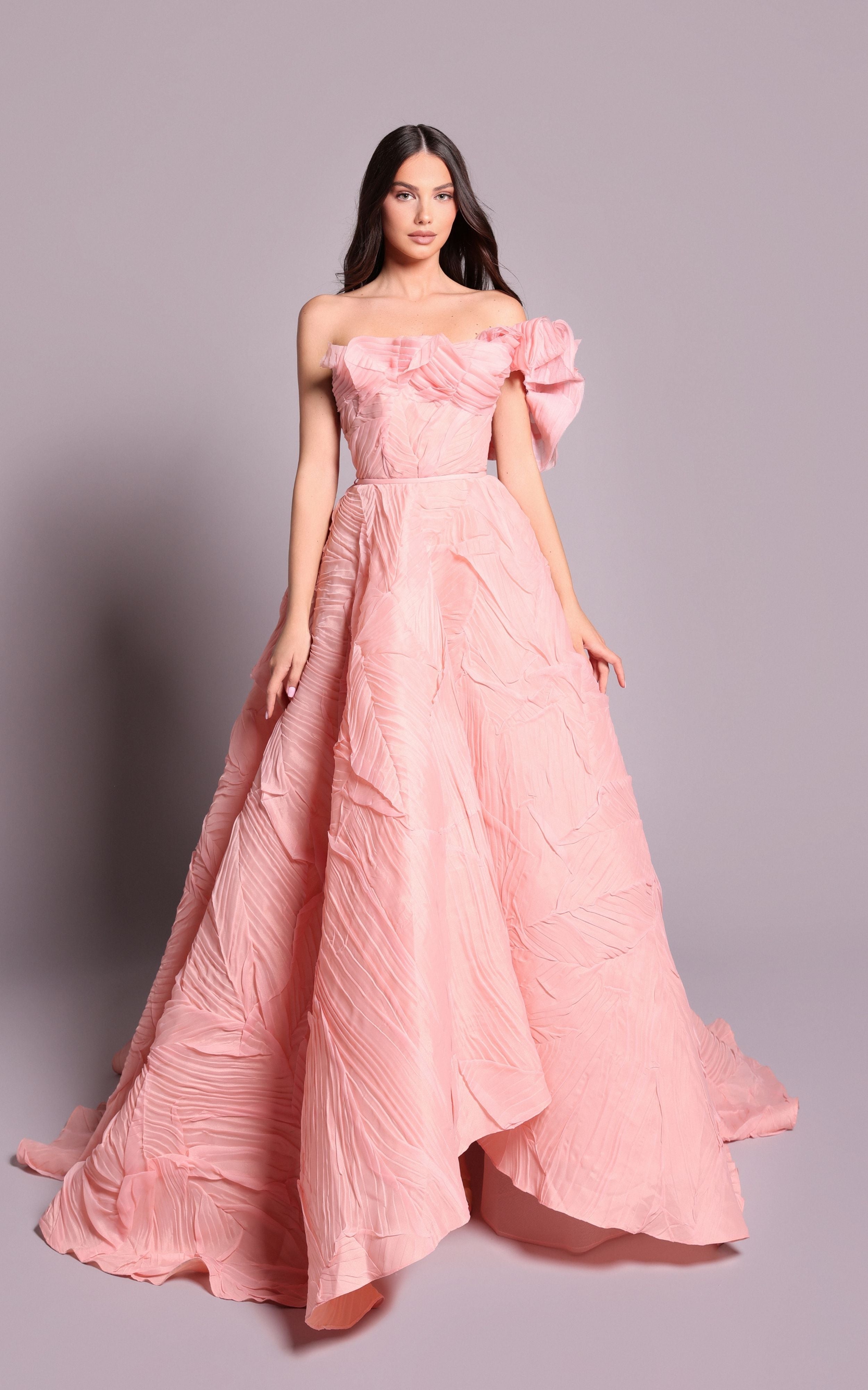Tarik EdizPEONY DRESS-0