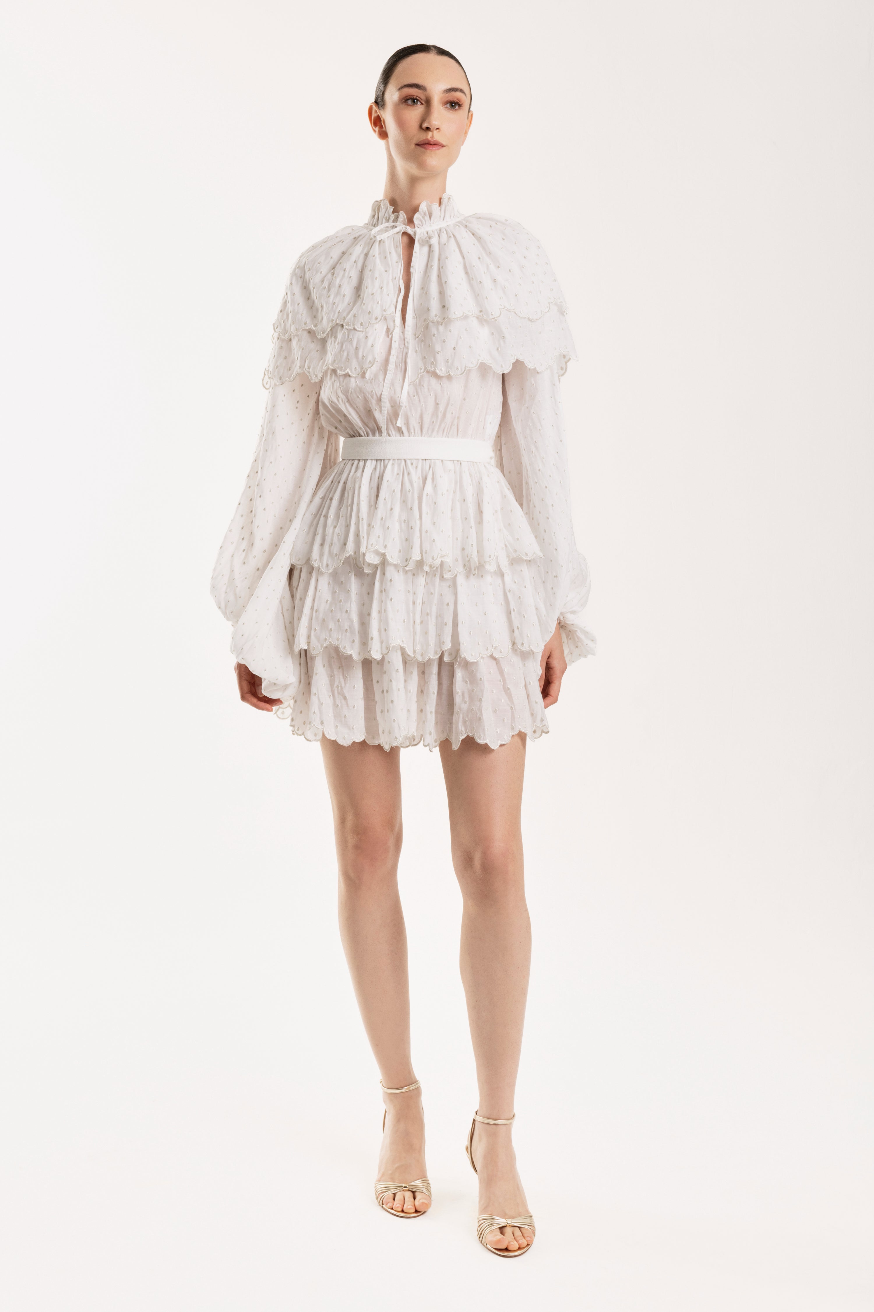 Tarik Ediz ROSA DRESS-0