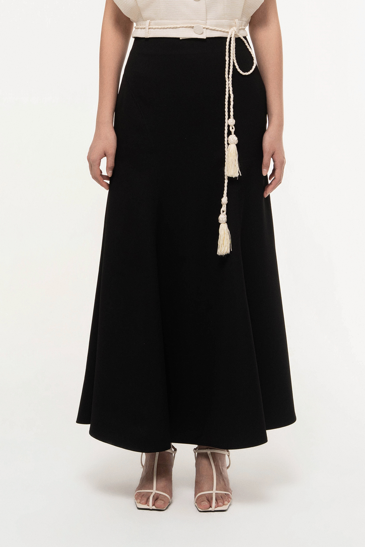 Twill Taffeta Mermaid Skirt