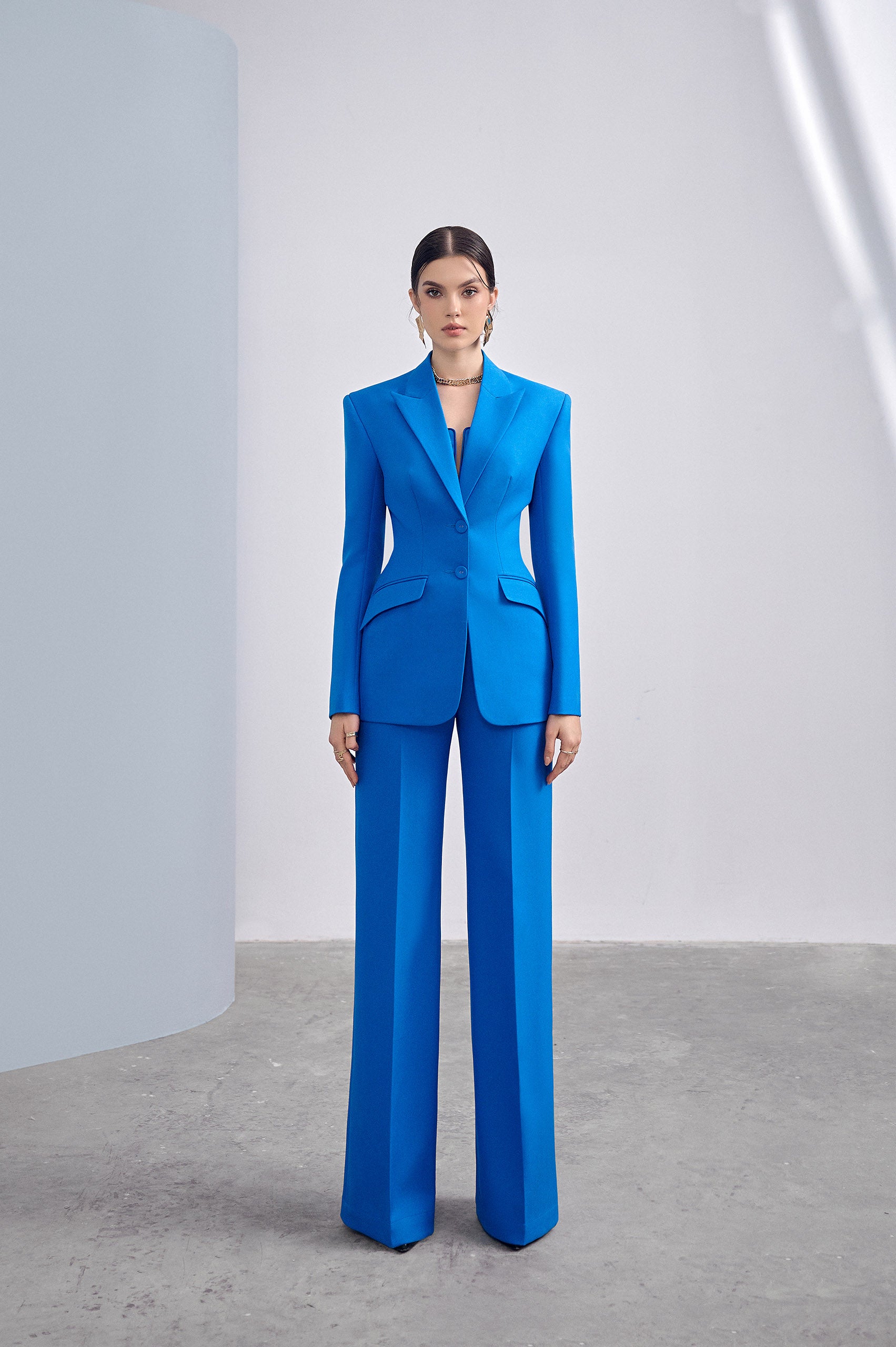 Zayla Sapphire Classic Blazer