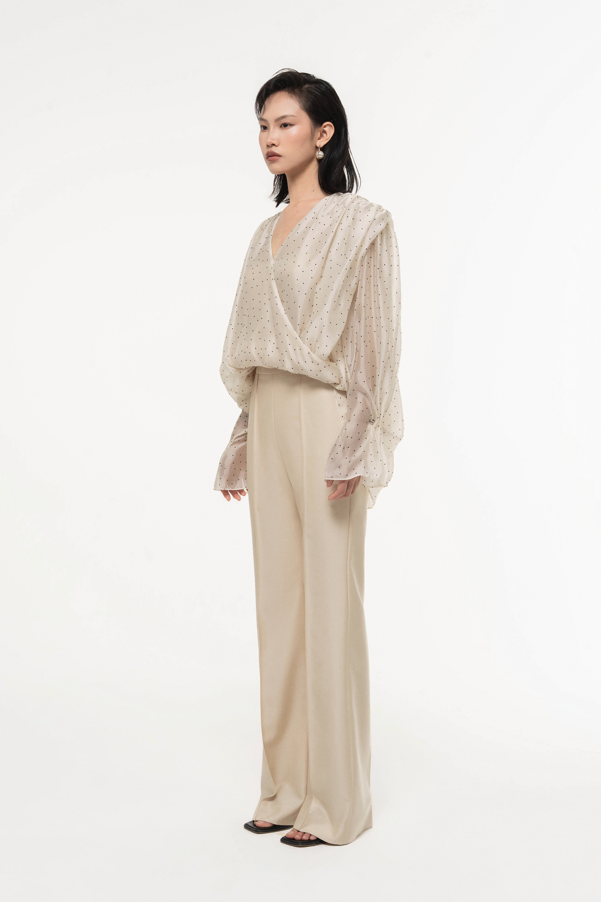 V-Neck Oversized Set Design
