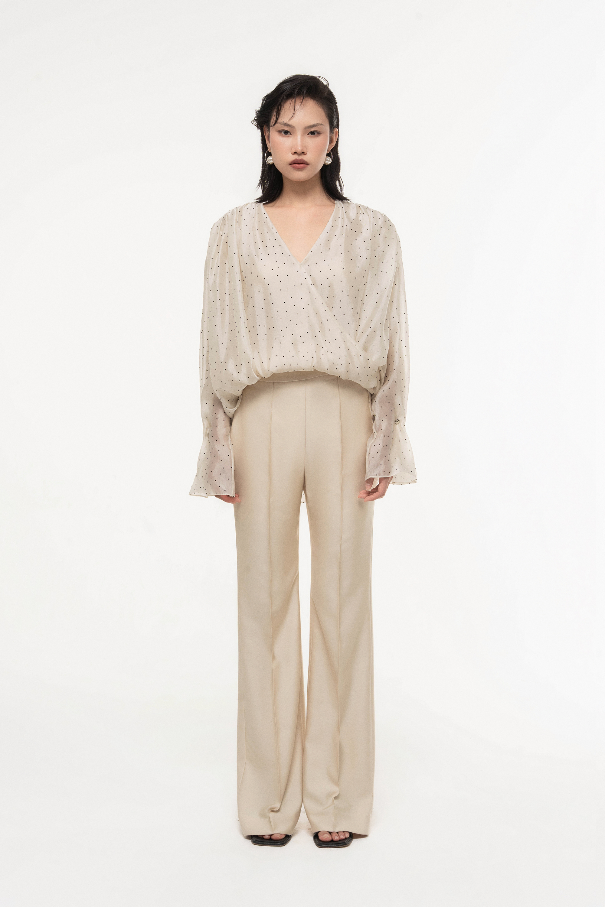 V-Neck Oversized Set Design