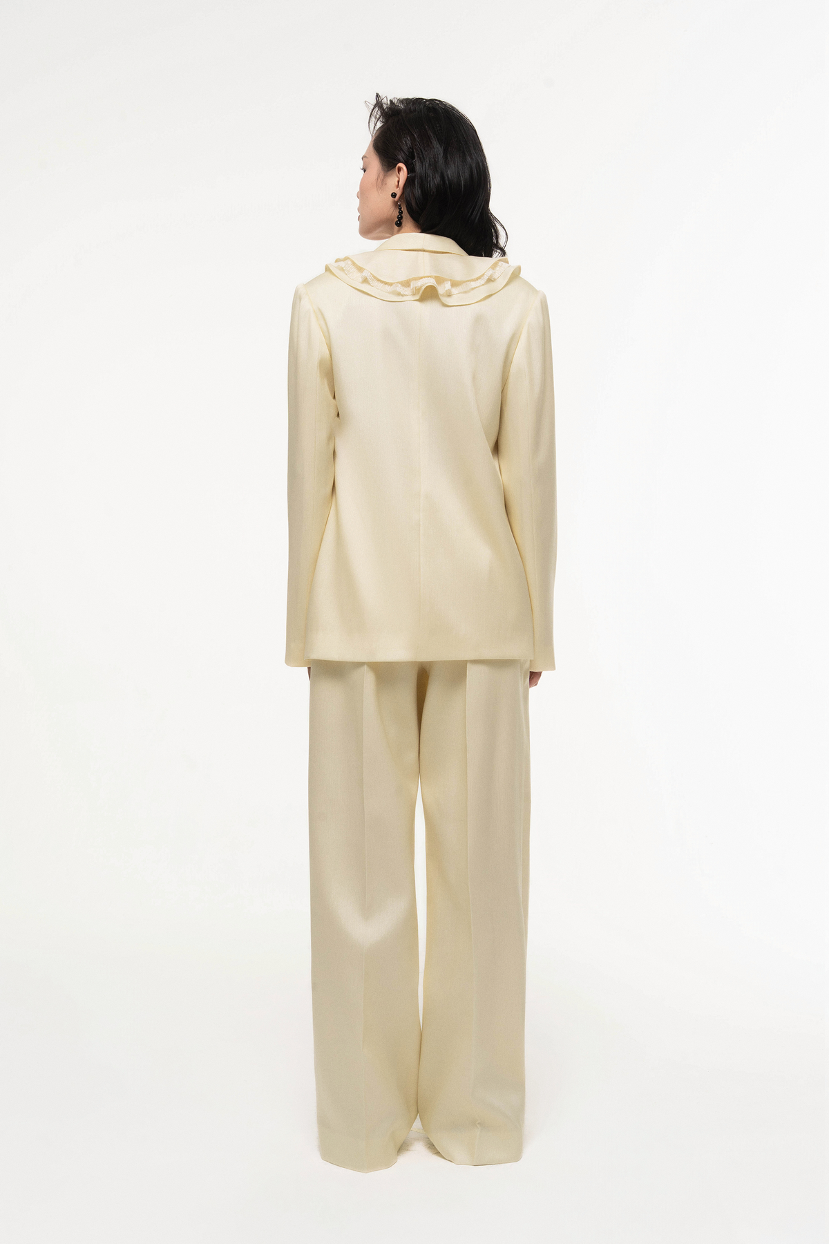 V-Neck Ruffle Set Design