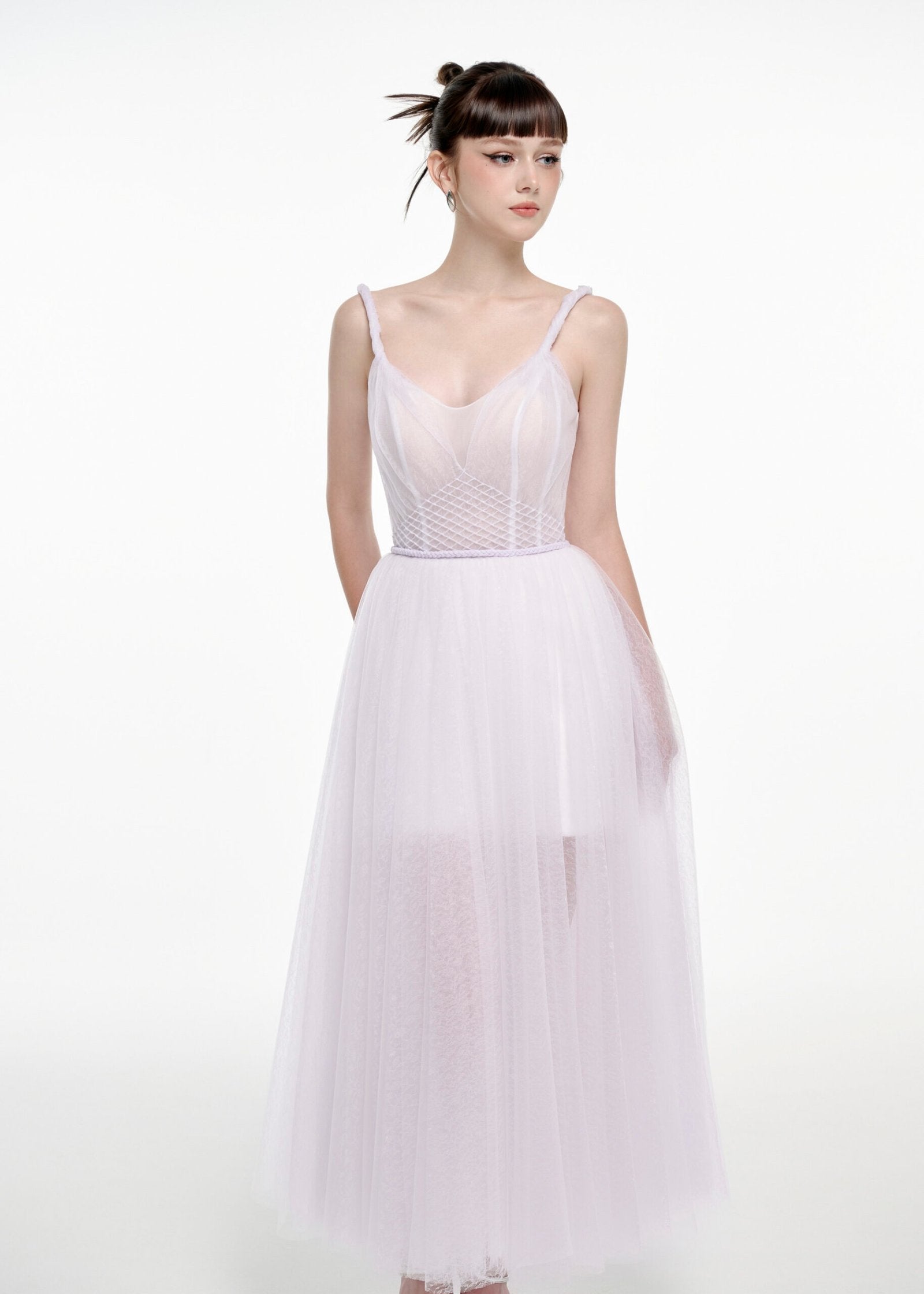 VELIA DRESS WHITE image 1