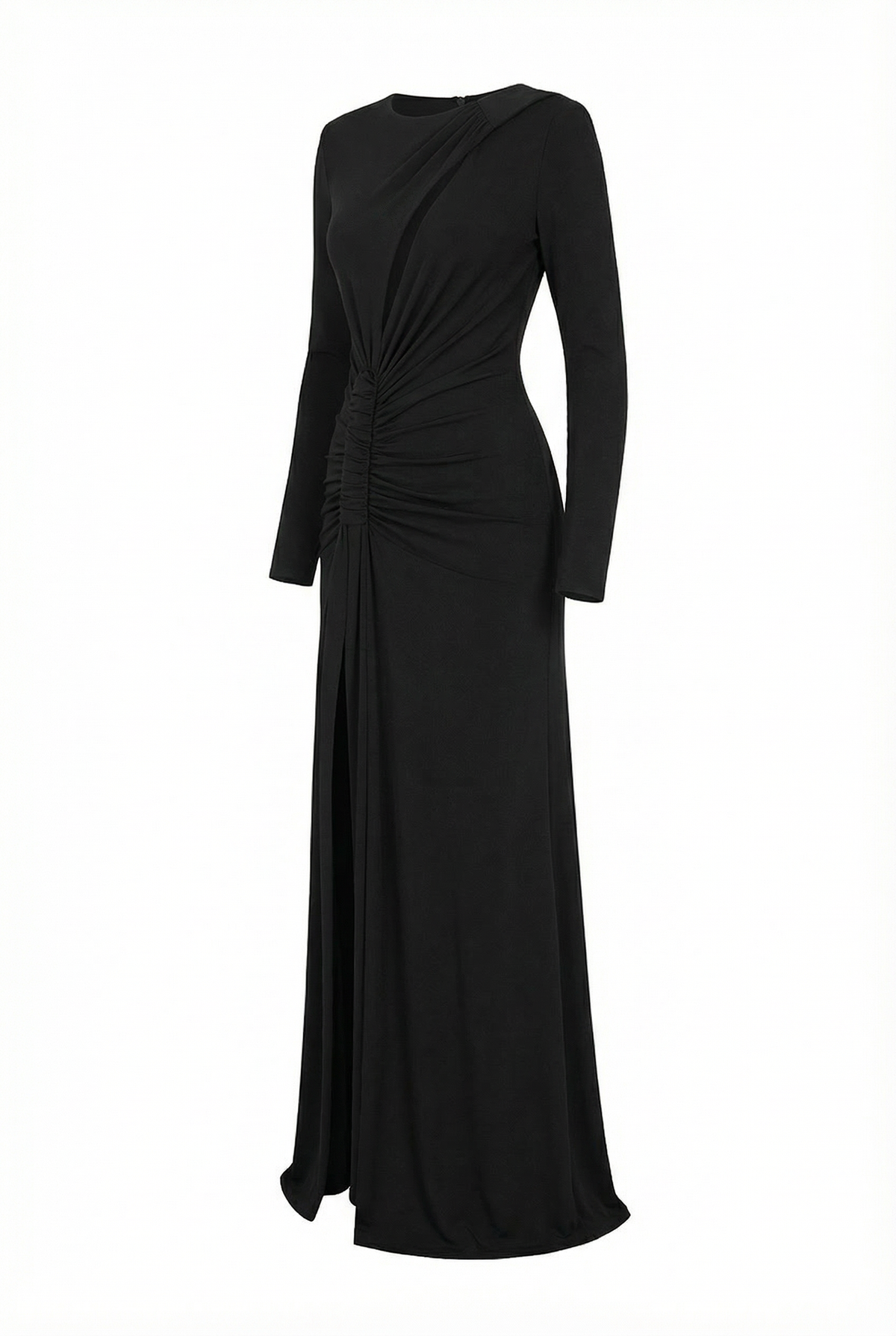 Vee Dress – Black Maxi Dress