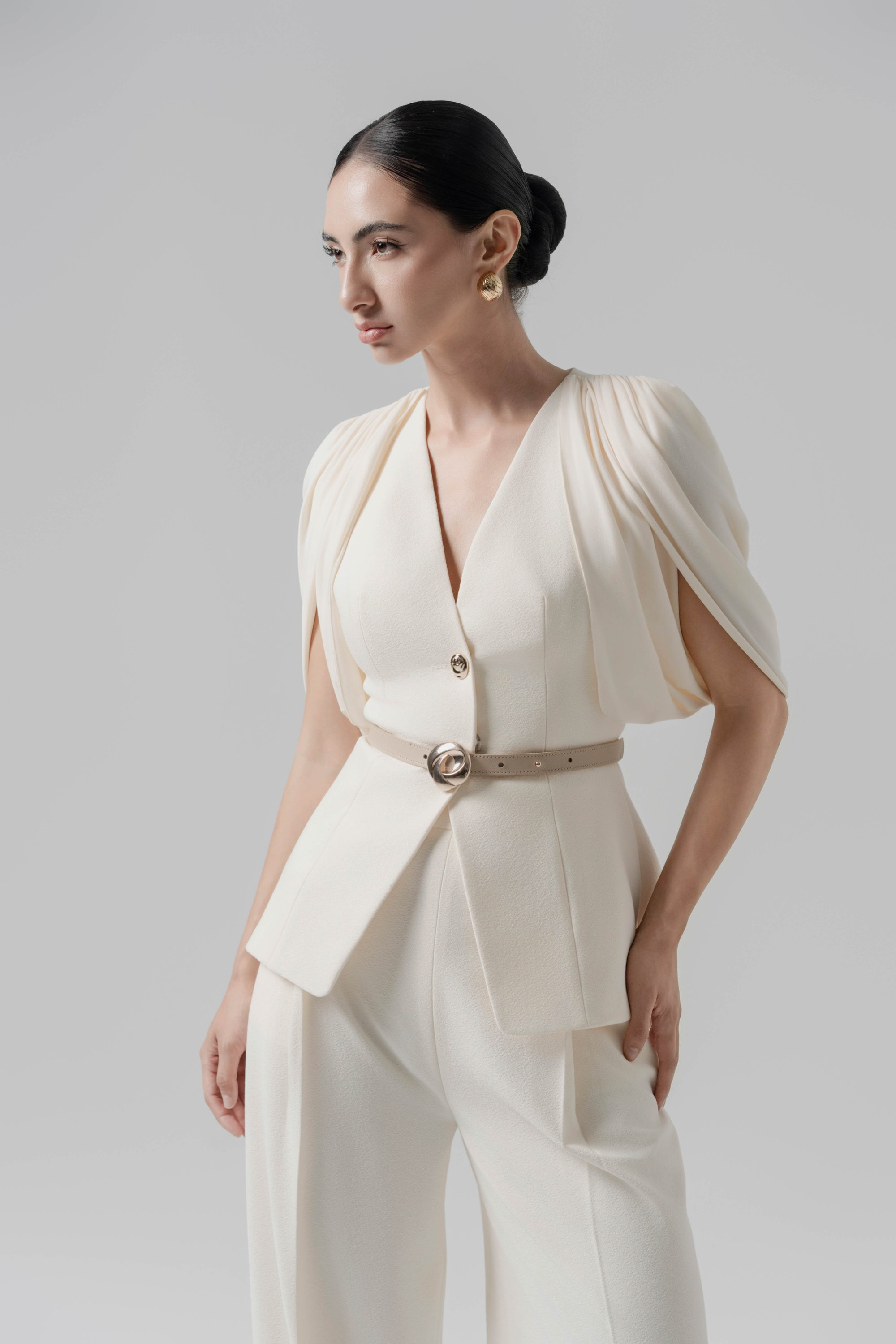 Veil Fold Blazer & Pants